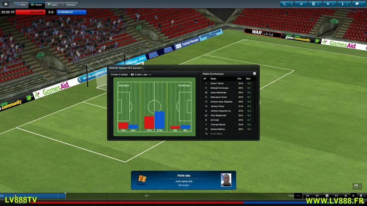Football Manager 2014 - Alex Reeves Story n°5 - Episode n°9 - LV888TV