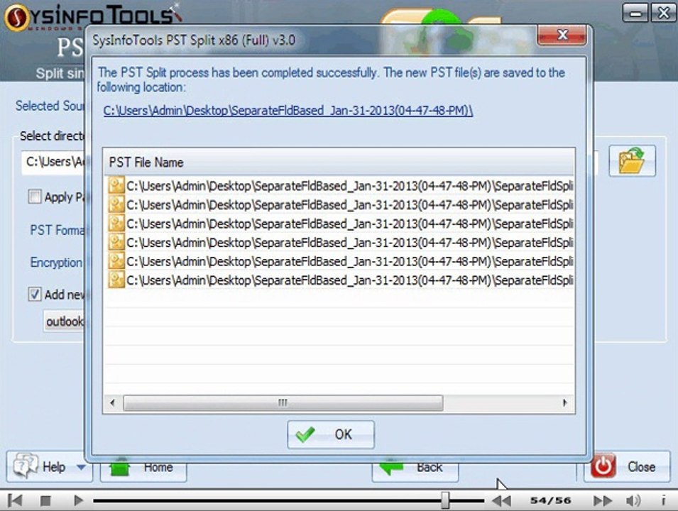 SysInfoTools PST Split
