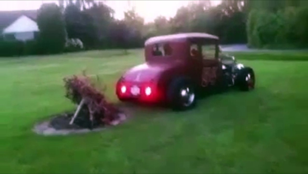 Allumer un barbecue avec son dragster