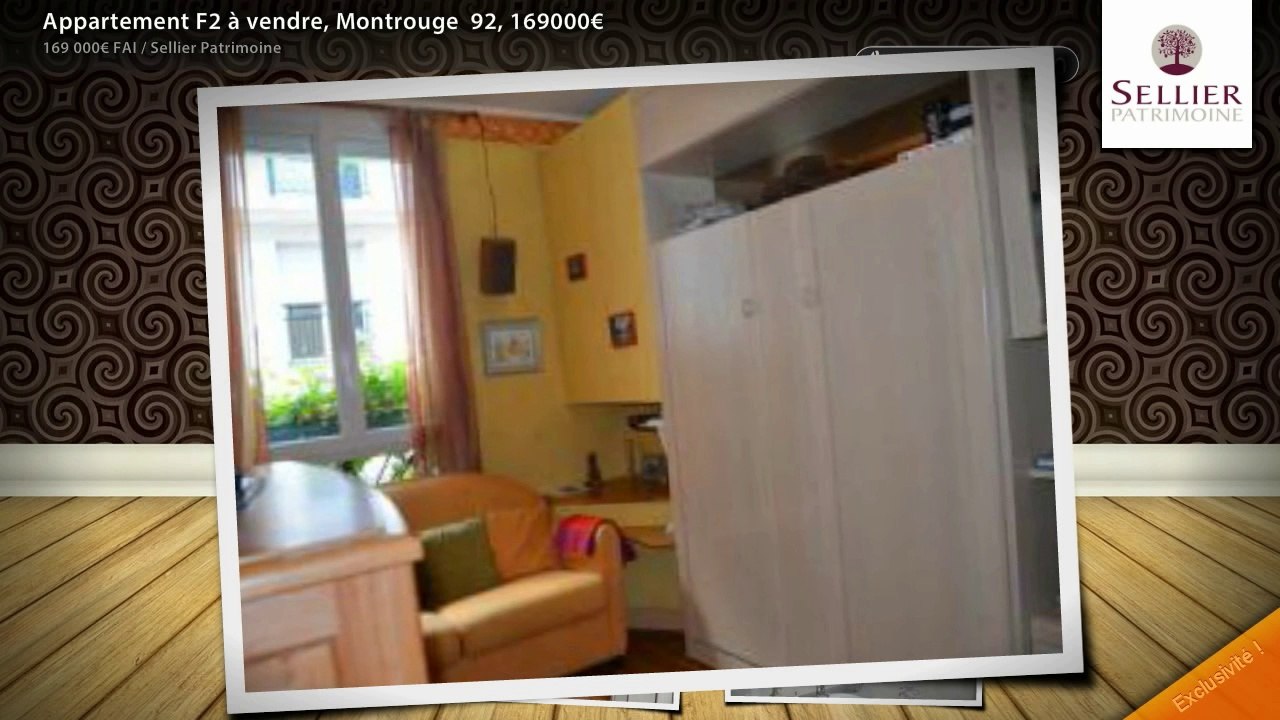 Appartement F2 à vendre, Montrouge  92, 169000€
