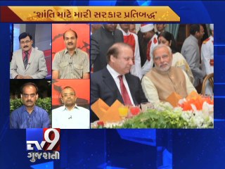 The News Centre Debate :"'Modi-Nawaz Meeting : Will rejuvenate Indo-Pak Relations ?'', Pt 5 - Tv9