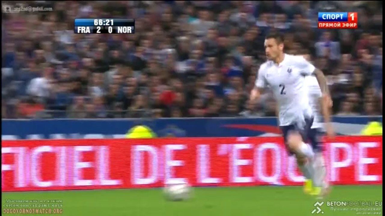 Valbuena régale en bleu