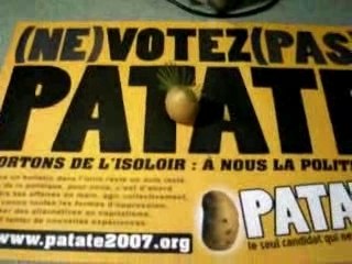 (NE) VOTEZ (PAS) PATATE Clip DIY