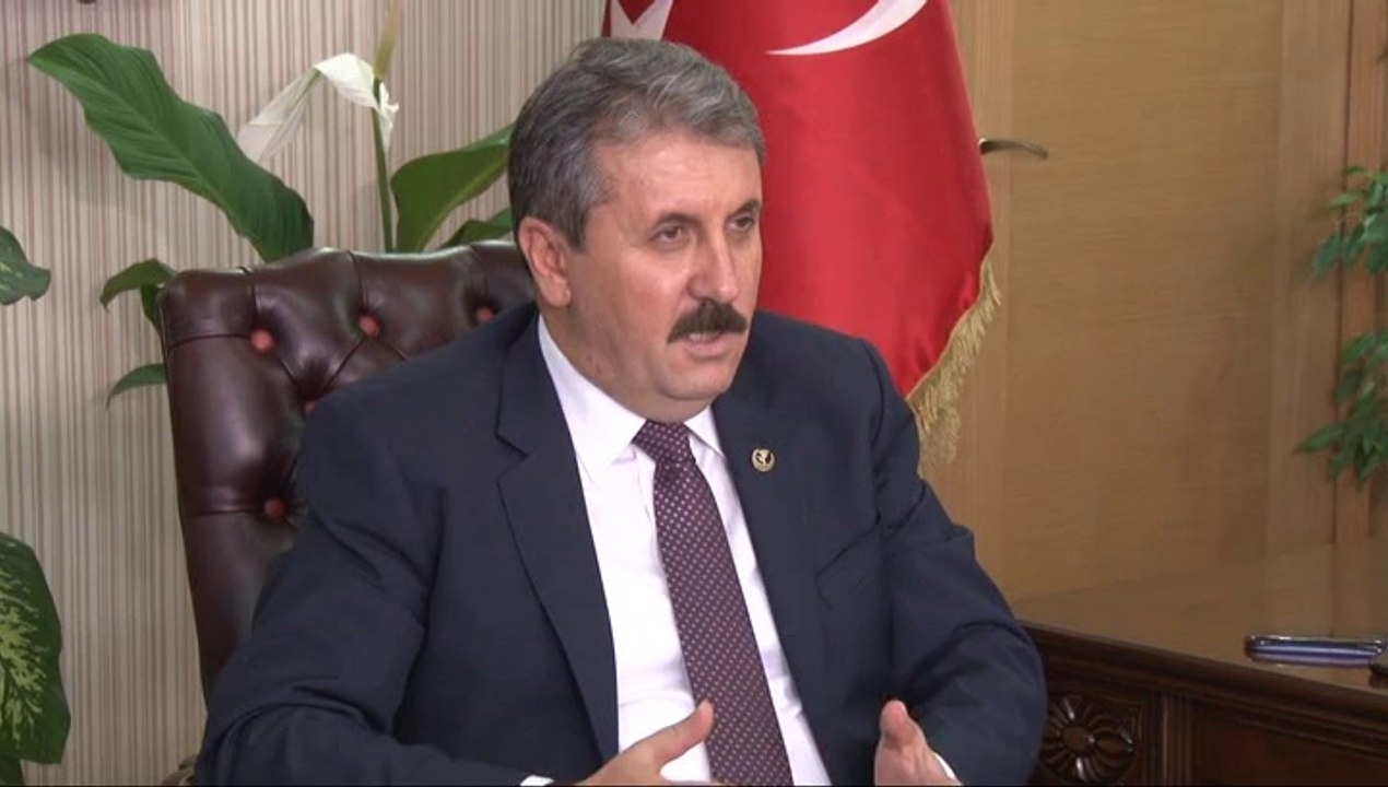 GENEL BAŞKANIMIZ MUSTAFA DESTİCİ DP GENEL BAŞKANI GÜLTEKİN UYSAL'I MAKAMINDA KABUL ETTİ.