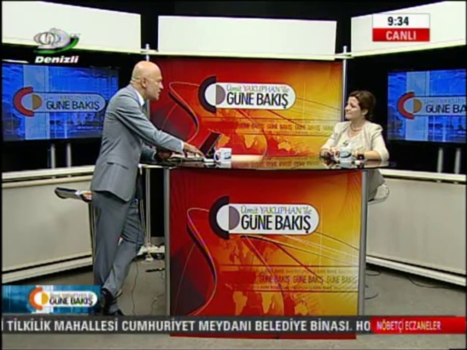 Melike Basmacı DRT TV Ümit Yakuphan ile Güne Bakış Programı 28 Mayıs 2014
