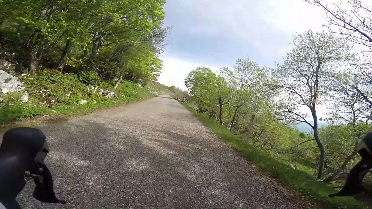 ARRIVÉE ASCENSION SOMMET DU COL DU GRAND COLOMBIER DEPUISCULOZ