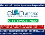 Rate@elan mercado gurgaon((98736~87898))Sector 80