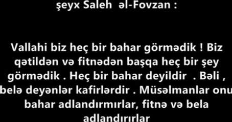 Ərəb baharı sözü haqqında - şeyx Saleh bin Fauzan əl-Fauzan - YouTube