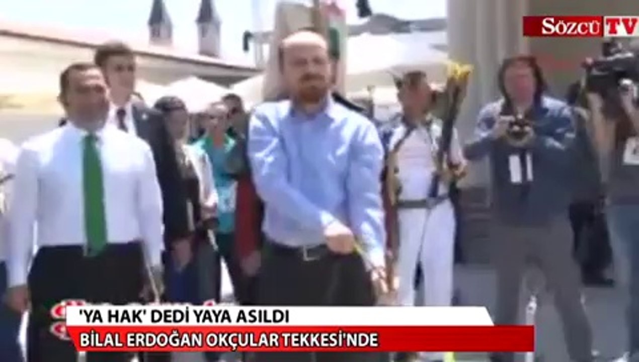 Şehzade Bilal ok taliminde!
