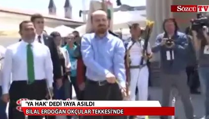 Şehzade Bilal ok taliminde!