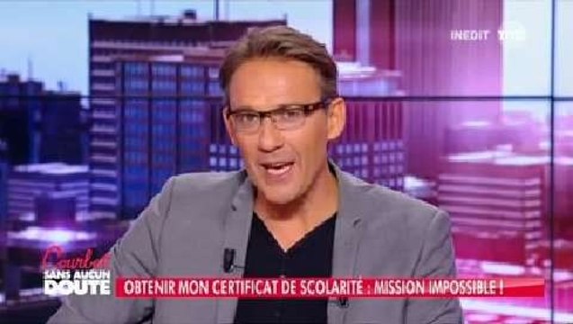 Julien Courbet se moque du public de Sans aucun doute