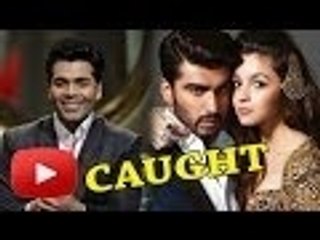 Karan Johar HINTS Alia Bhatt DATING Arjun Kapoor ?