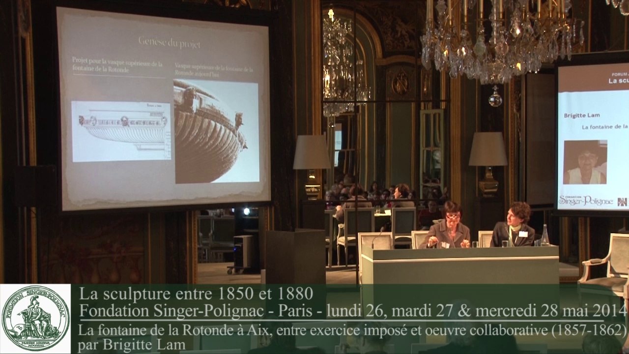 La fontaine de la Rotonde à Aix, entre exercice imposé et oeuvre collaborative (1857-1862), par Brigitte Lam