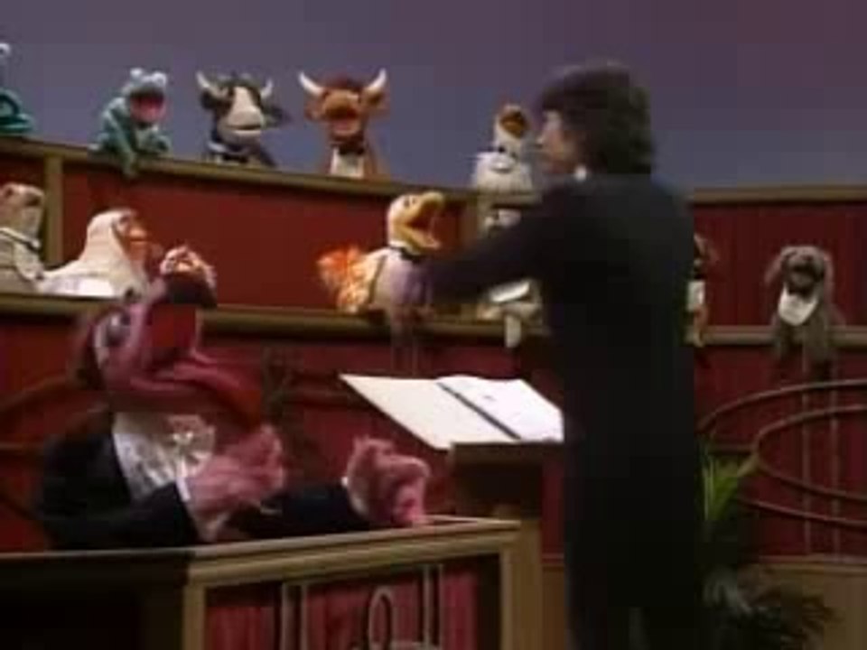 Seiji Ozawa on Sesame Street - Pretty Great Performances - Italian Street Song