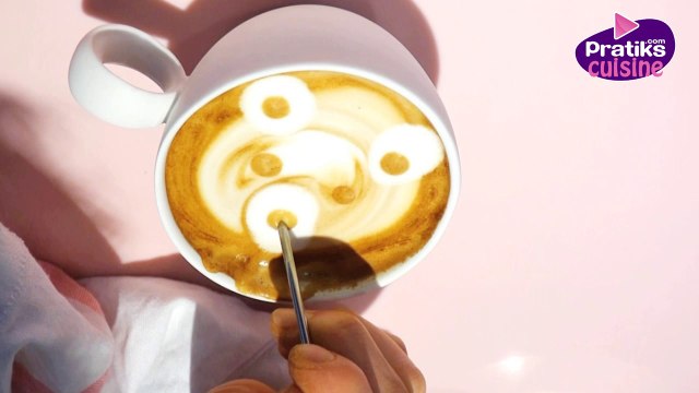 Les techniques de Barista - Comment dessiner un nounours dans la mousse de lait