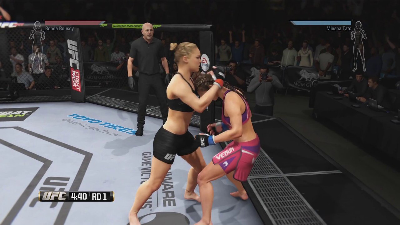 EA SPORTS UFC Gameplay Series - Ronda Rousey vs. Miesha Tate