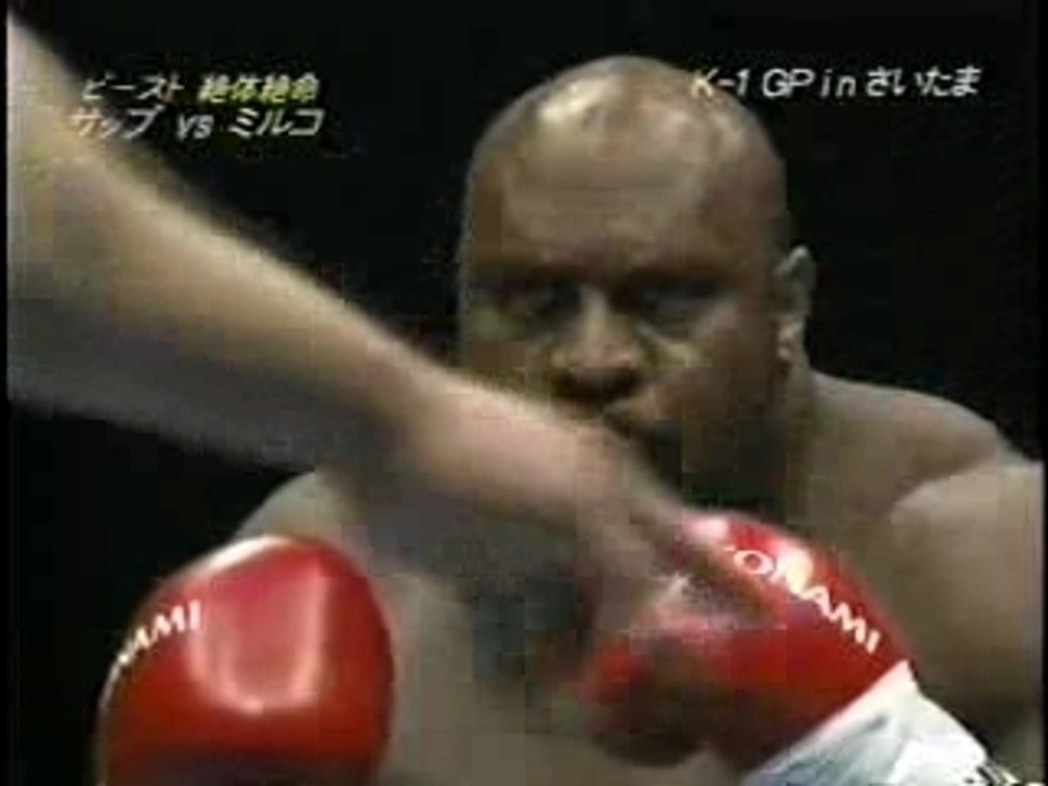 k1 - bob sapp vs mirco crocop