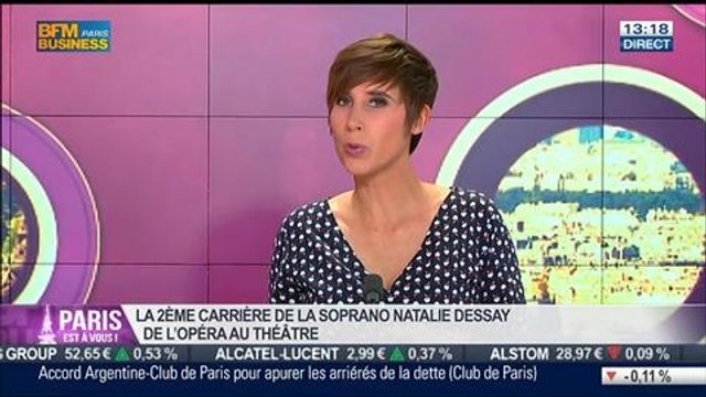 Le Paris de Liat Cohen et Natalie Dessay, artistes pour la sortie de l’album Rio -Paris chez Warner, dans Paris est à vous – 29/05