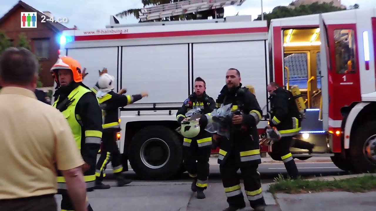 Essen am Herd verbrannt - Einsatz für Florianijünger (HD)