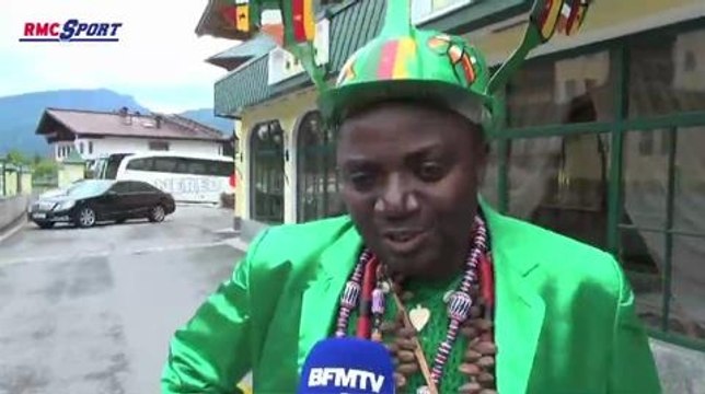 Football / La mascotte des Lions Indomptables - 28/05