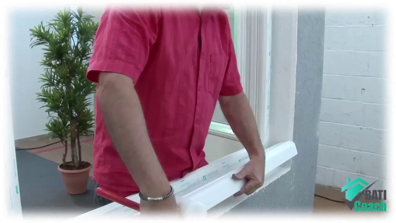 Tutoriel Baticoach : Poser et régler le dormant d'une fenêtre PVC en rénovation