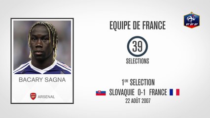 Les 23 bleus en chiffres: Bacary Sagna