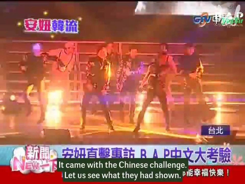 [ENG SUB] 140520 B.A.P on China TV - Instant NEW News