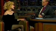 Britt on letterman