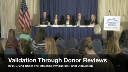 Validating Charities Through Donor Reviews