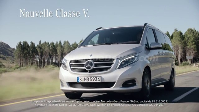 pub Mercedes Classe V 'inspirée par les parents' 2014 [HQ]