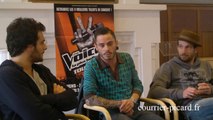 Trois talents The Voice au Courrier picard