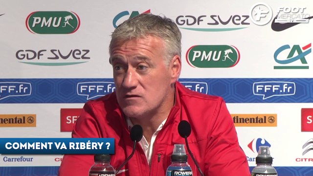 Deschamps fait le point sur l'état de santé de Benzema et Ribéry