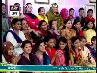 Nida Yasir telling few very important tips of how to be safe from Aftab Bhai