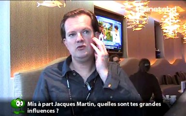 Marc Jailloux (Alix) en interview pour planetebd.com