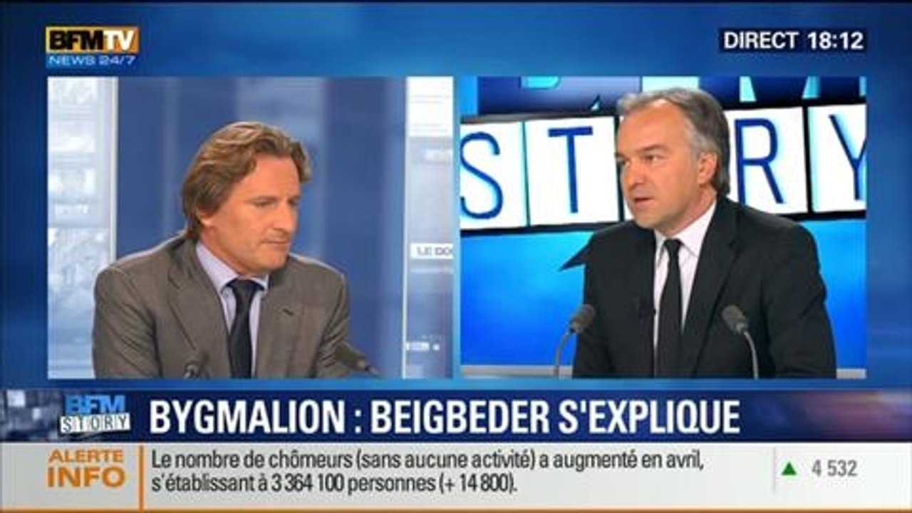 BFM Story: Bygmalion: Charles Beigbeder va porter plainte contre Nathalie Kosciusko-Morizet - 28/05
