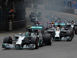 Classements du Grand Prix F1 de Monaco 2014 - Infographie