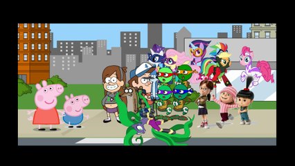 Power Ponies And The Magic Railroad  - Chase Scene