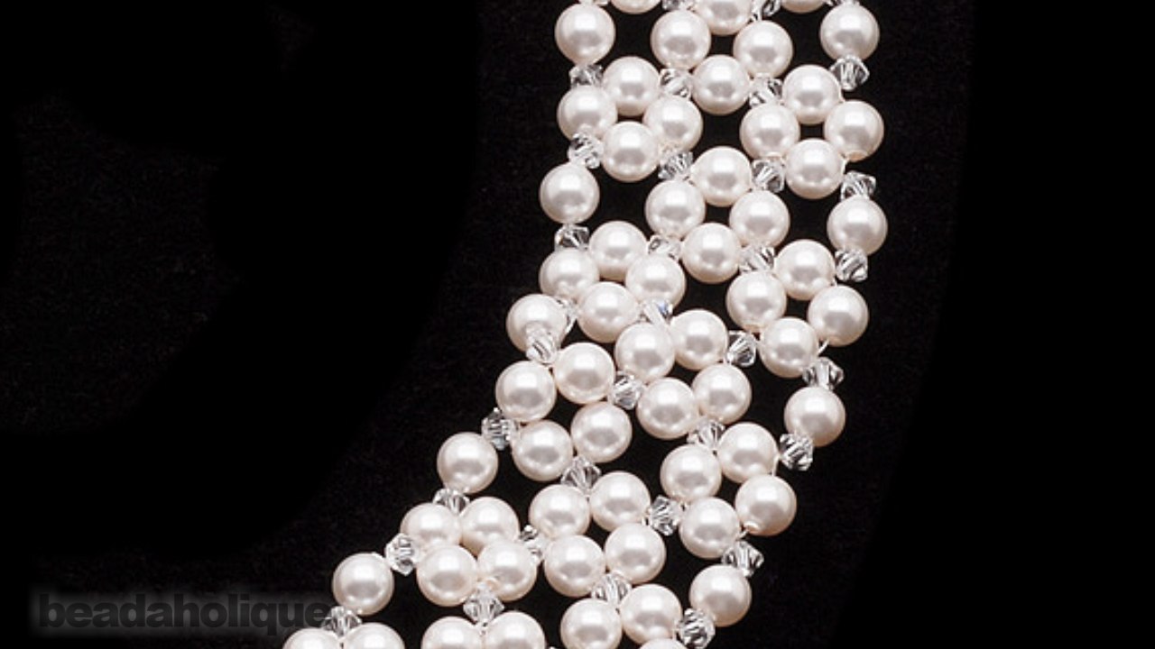 How to do an Ornate Right Angle Weave in Bead Weaving