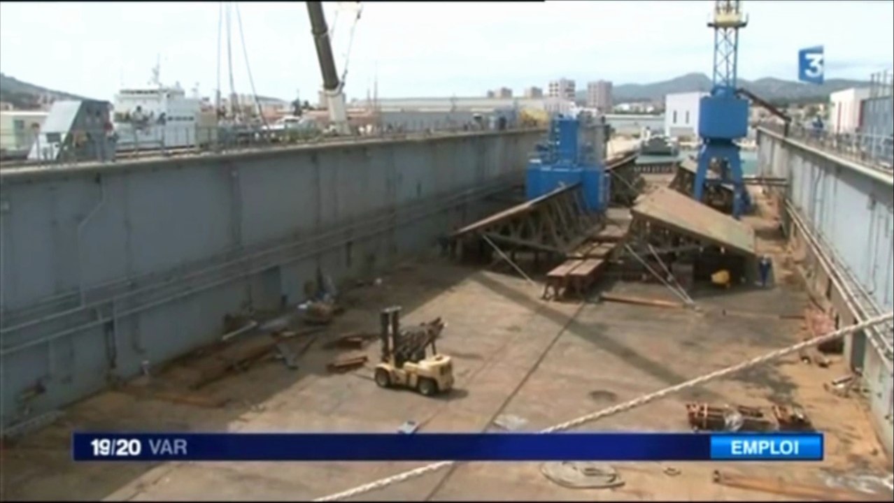 Déconstruction navale à La Seyne