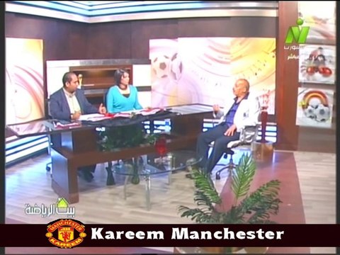 الاعلاميان خالد لطيف وسماح عمار في بيت الرياضه مع طارق مراد 28 مايو 2014