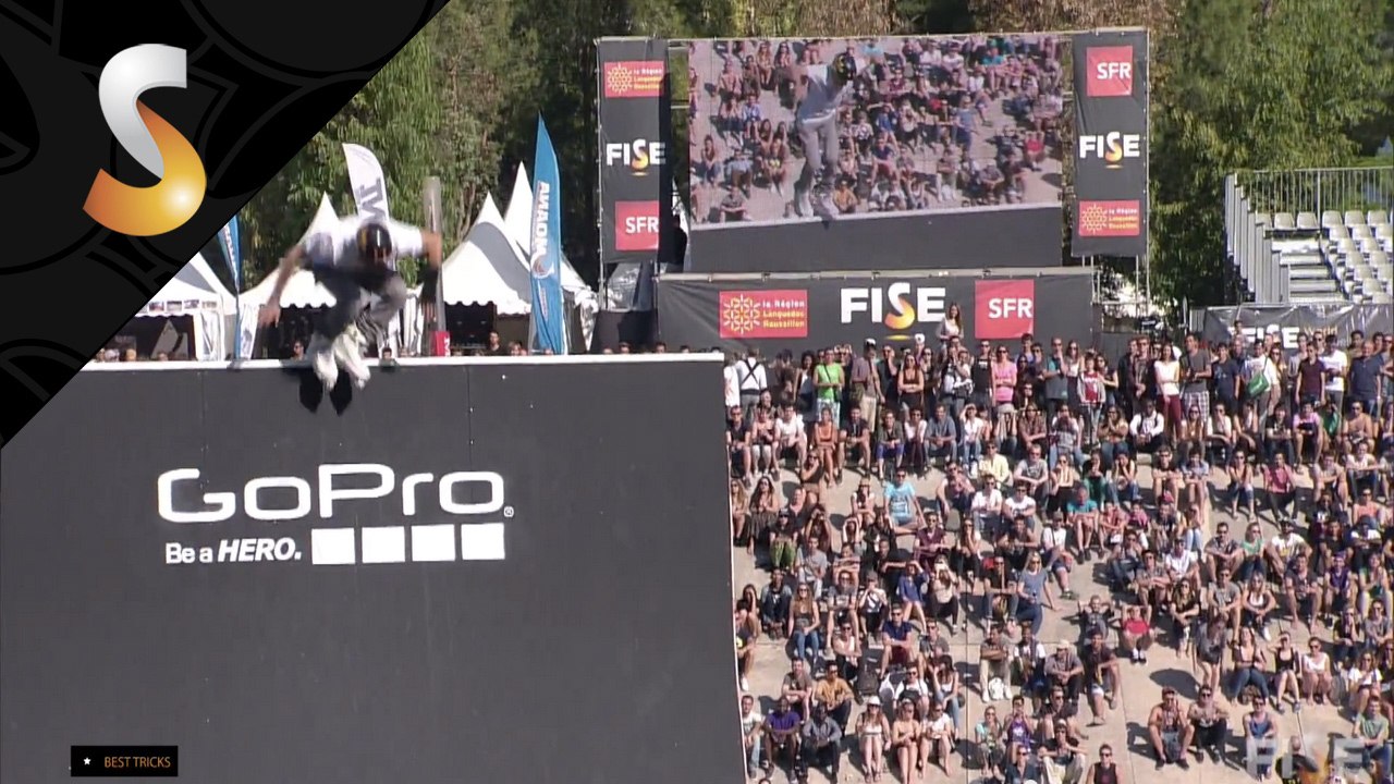 Stephane Alfano - 1st Final Roller Park - FISE World Montpellier 2014