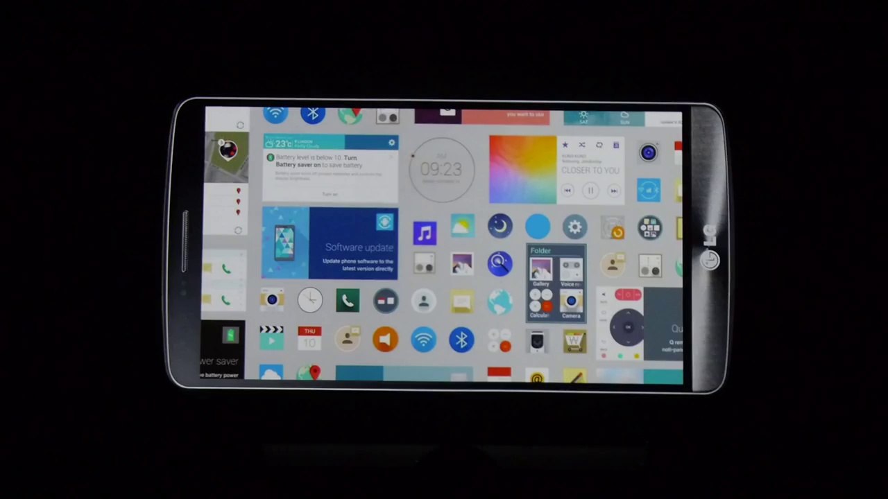 LG G3 Graphic User Interface Demo Video