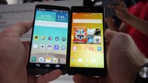 LG G3 vs. Sony Xperia Z2 Comparison