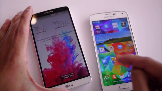 First look LG G3 vs Samsung Galaxy S5