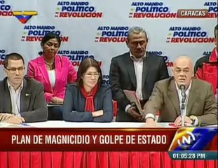 (Vídeo) Rueda de prensa del Alto Mando Político de la Revolución (4/6)