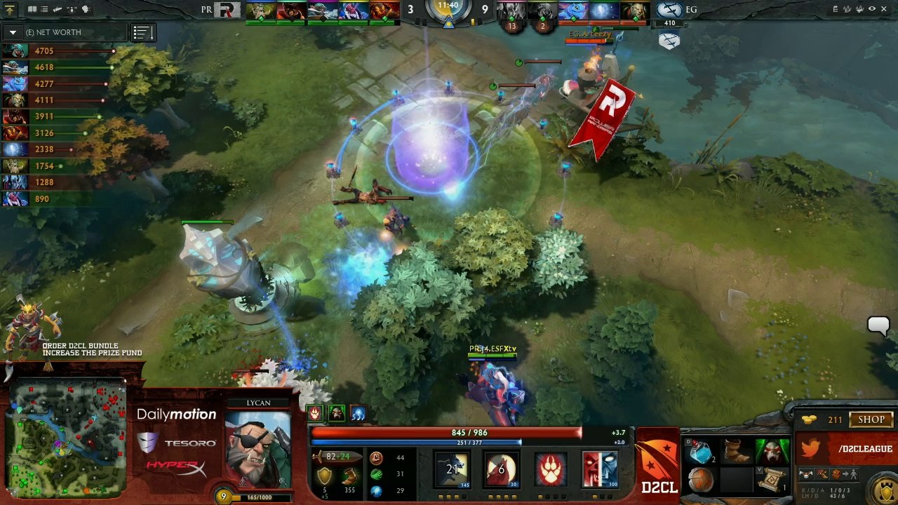 Power Rangers vs Evil Geniuses Game 2 - Dota 2...