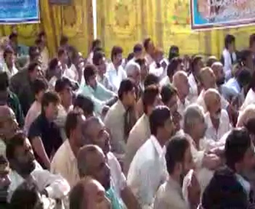 Majlis e Aza Zakir Liaqat Hussain Samndwana (majlis 22-08-2013 D,G khan )