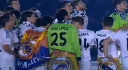 Carlos Ancelotti canta Hala Madrid celebracion de la Champions League
