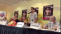 Felix Sturm vs Sam Soliman II Rematch Press Conference