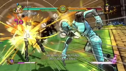 JoJo's Bizarre Adventure All Star Battle - Jolyne Cujoh dans ses oeuvres